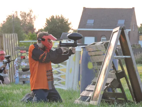 Paintball bij Chiro Strijpen — foto 30